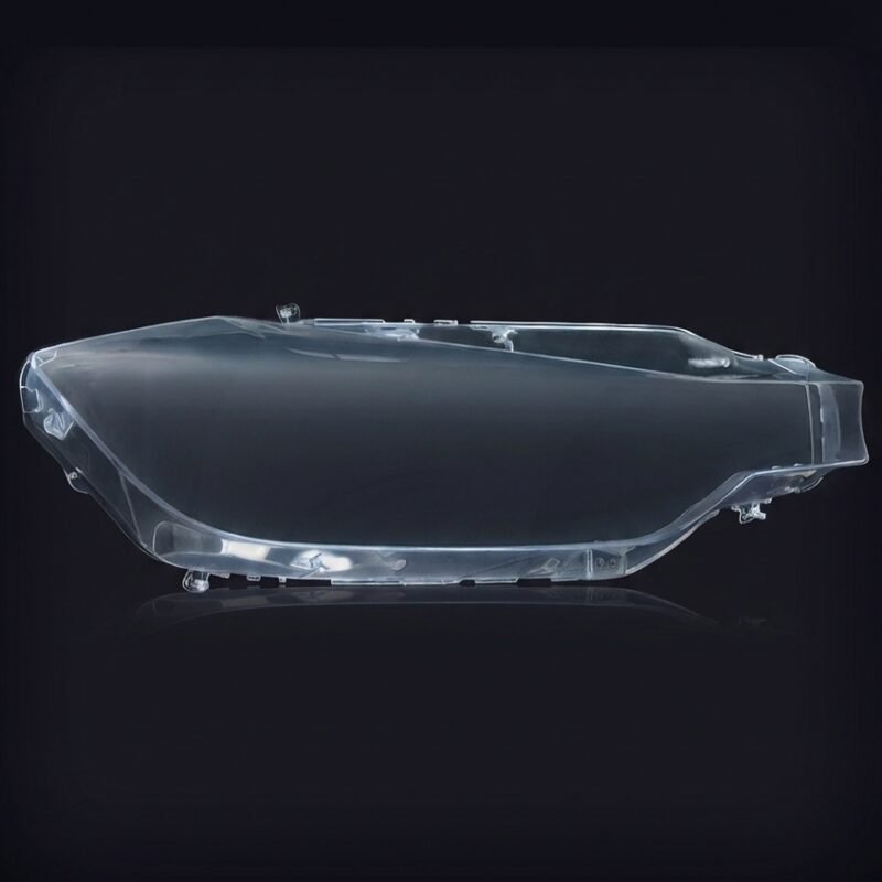 بی ایم ڈبلیو 3 سیریز ہائی ورژن (LED/زینون) 2013-2015 ہیڈلائٹ لینز کور – دائیں (پسنجر سائیڈ)