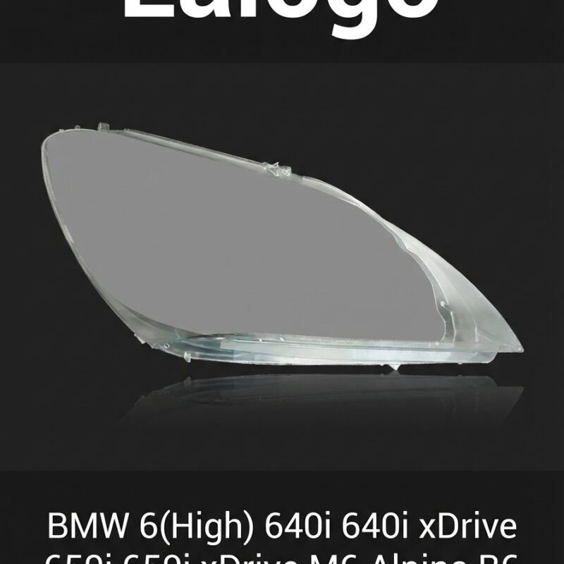 بی ایم ڈبلیو 6 سیریز ہائی ورژن (LED/زینون) 2010-2014 ہیڈلائٹ لینز کور – بائیں (ڈرائیور سائیڈ)