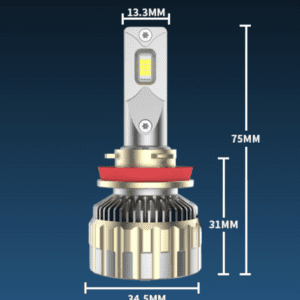 LED ہیڈلائٹ بلب H1 130 واٹ 13000 لومن