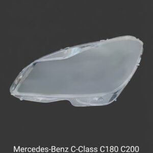مرسڈیز بینز سی کلاس W204 C180 C200 C260 2011-2013 ہیڈلائٹ لینز کور – بائیں