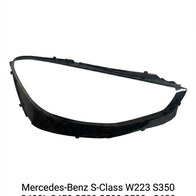 مرسڈیز بینز ایس کلاس W223 2021-2023 ہیڈلائٹ لینز کور – دائیں (پسنجر سائیڈ)